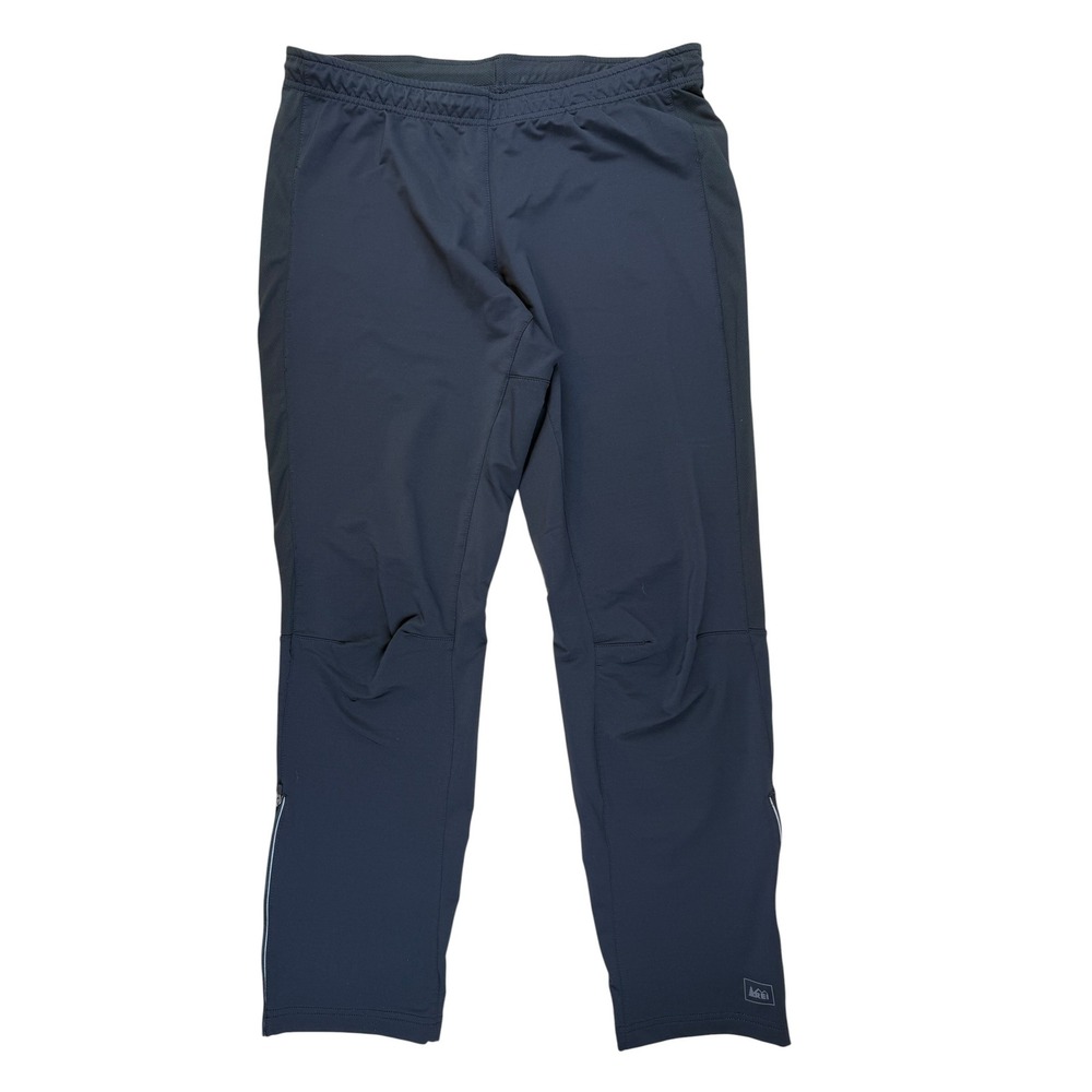 REI XL Running Pants Nylon Stretch Reflective